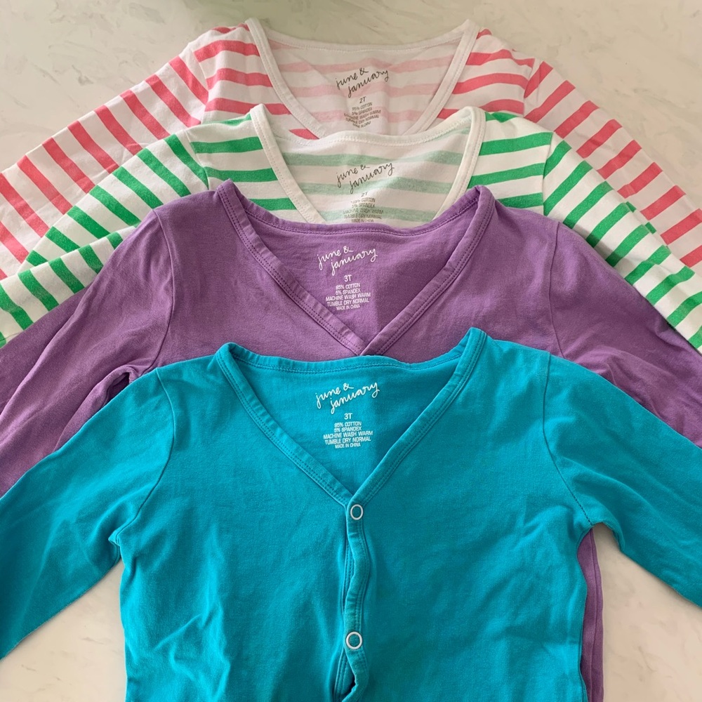 Bundle of 4 Cardigans, 2T/3T, June & January